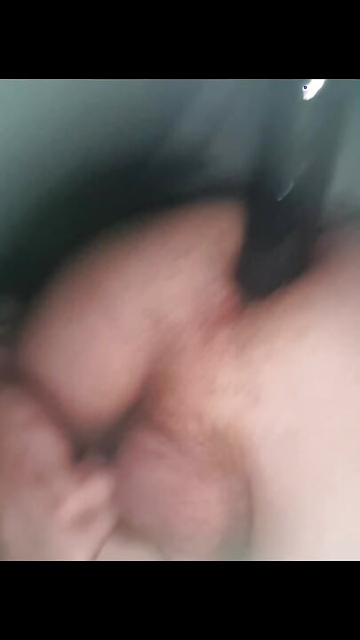 Using my vibrator in bed before I went to sleep... (it was after filming my bathroom extreme anal dildo shoot) x