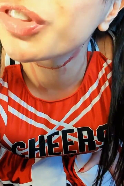 Halloween Emanuelly Raquel Zoombie Cheerleader Anal Sex Red Light Green Light Game