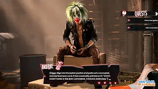 Sex, Sin & Rock'n'Roll Gameplay Part 1 - Van Crash, Motel Stop & A Strange New Beginning