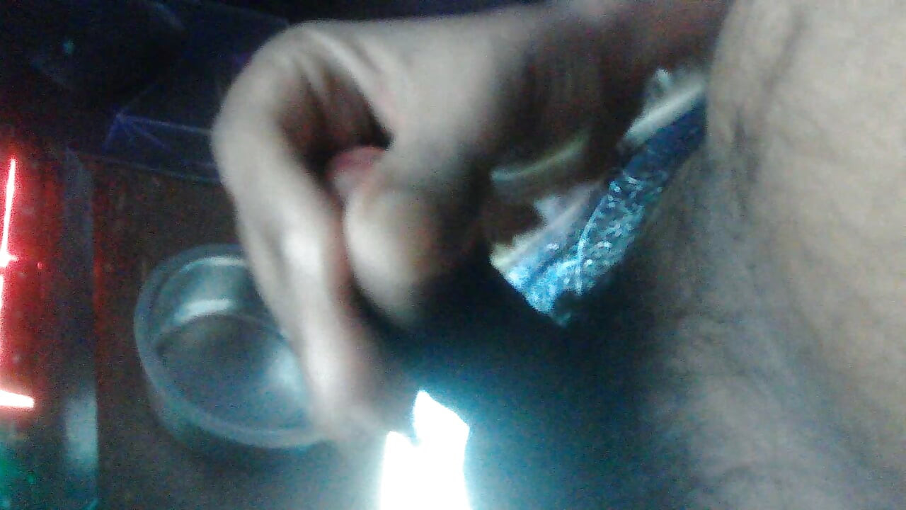 Horny Young Man Jerking Himself