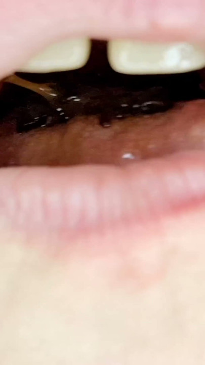 Inside My Mouth Chew Chew & Tongue (open Mouth Chew & Tongue POV)