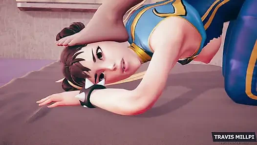 Chun li mencari hal yang menyenangkan di luar fortnite pov