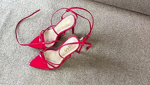 Bayan olgun ayaklar tamamen moda çorap takıyor 463