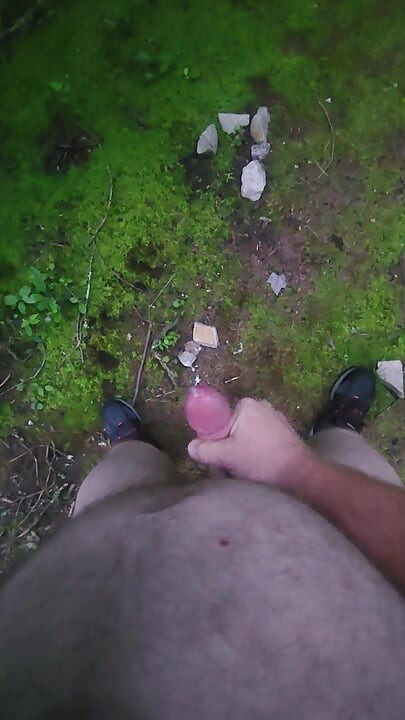 Solo fun in public nude the entire time.