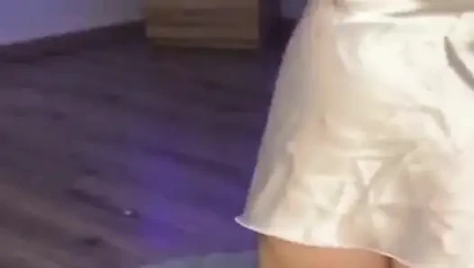 Blowjob and anal beads in doggy style with jucielussie