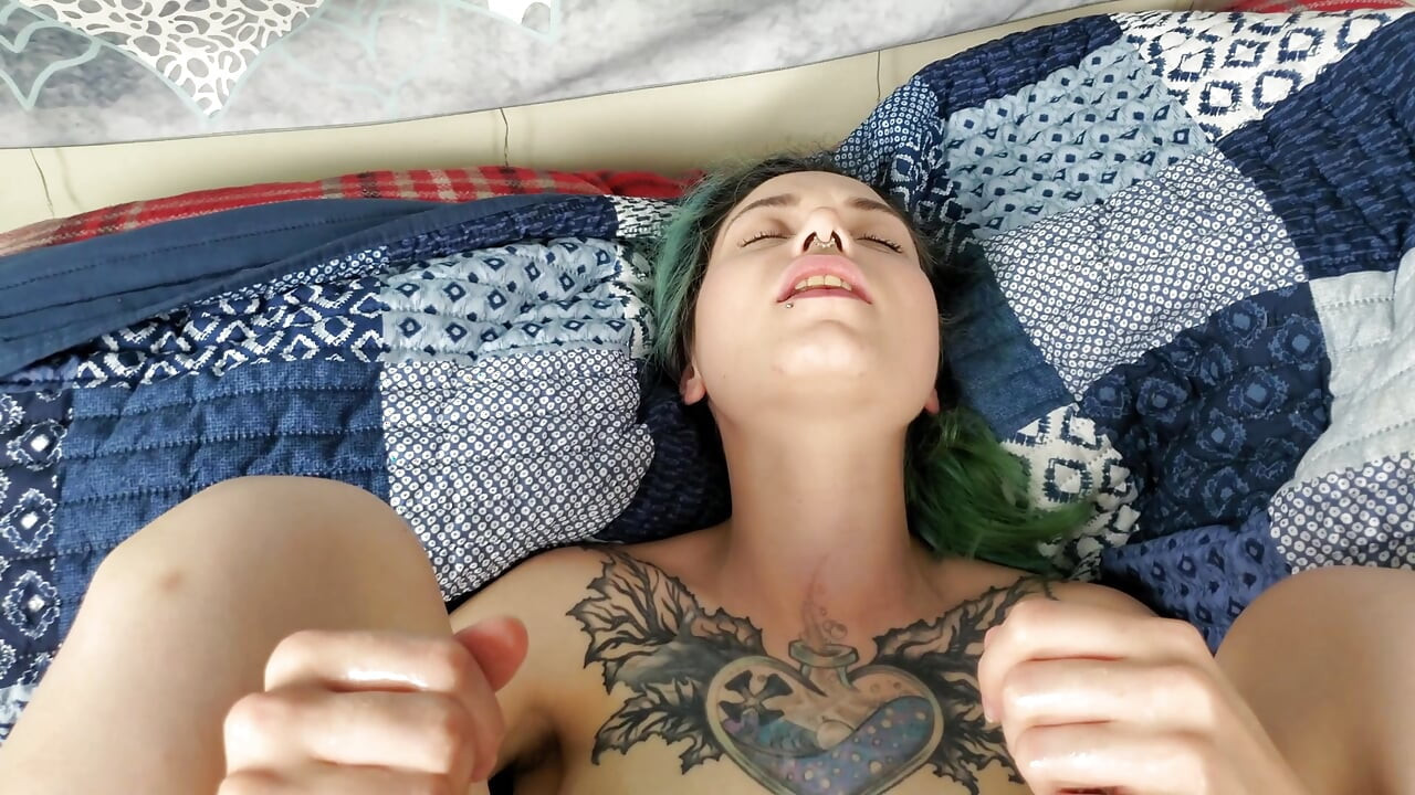 Real Hentai Cock Covers Little Cutie In Buckets Of Cum