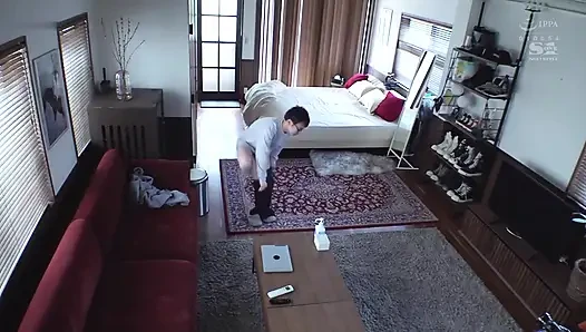 Put the Luck Guy and Av Actress in the Suburban House for 3 Days. Part.3