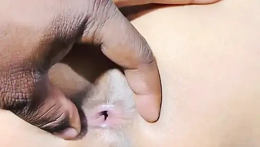 Dog style foucking cute tight pussy