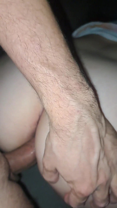Iconic moment from "I play with her ass and cum it all"