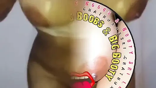 Sri Lankan Girlfriend Slapping Her Big Ass