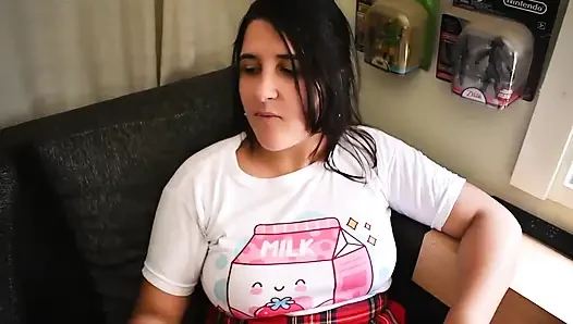 Stepsister Handjobs Me to Beat My Bubblegum Kink - Bunny Looner