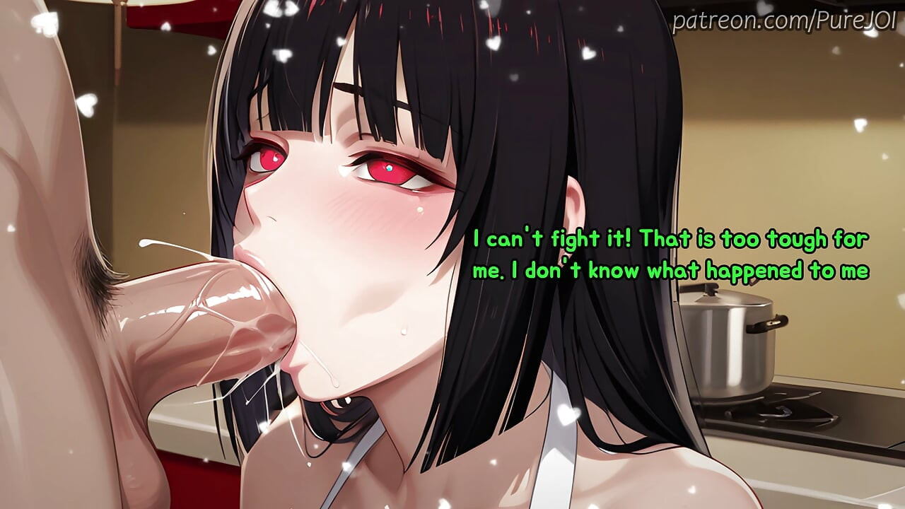 Horny Yumeko drains you and your cock out (Sex JOI)