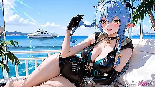 4 zenless zone sıfır kadın kaptanın yatını sikiyor ve bir adada af dileniyor