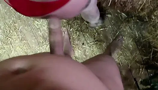 Noel Partisi: Sarışın Şişman Canavar Yarağa Biniyor, 3 Azgın Sürtükle Çifte Penetrasyon!