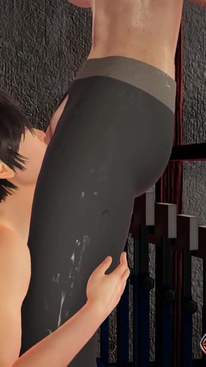 Seksi instruktorka joge Reina u helankama - veliko dupe spenkovano do crveno, lizanje pičke izbliza dok stoji uz stenjanje | Klip 1