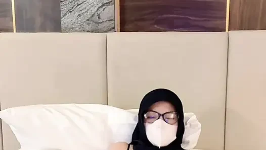 My Girl Playing In Bed Wearing Seductive Pajamas