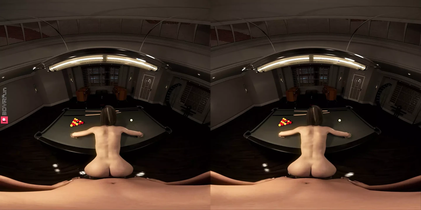 3D VR Pov, fucking a tiny skinny girl dogystyle, in 3D animation VR
