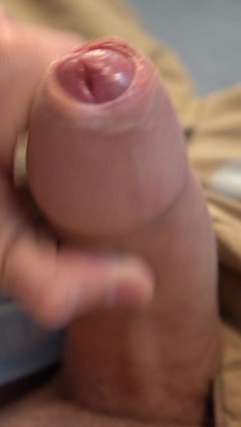 Having A Blast With My Fat Uncut Cock