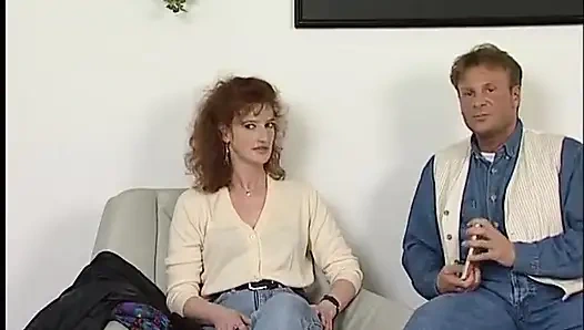 Redhead masturbation with all kinds of dildos