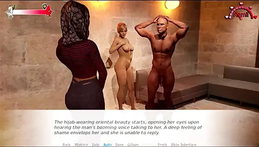 Life in the middle east #10 - Banu played with her self in bed