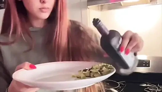 Cooking and Eating on Camera