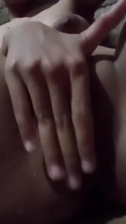 Wife shows off her body while bathing and masturbating | Clip 1