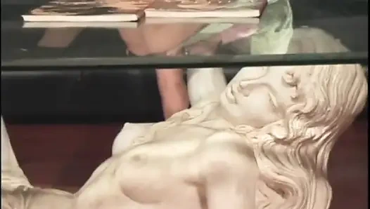 Tante girang rambut pirang suka banget sama kontol cowok beronding