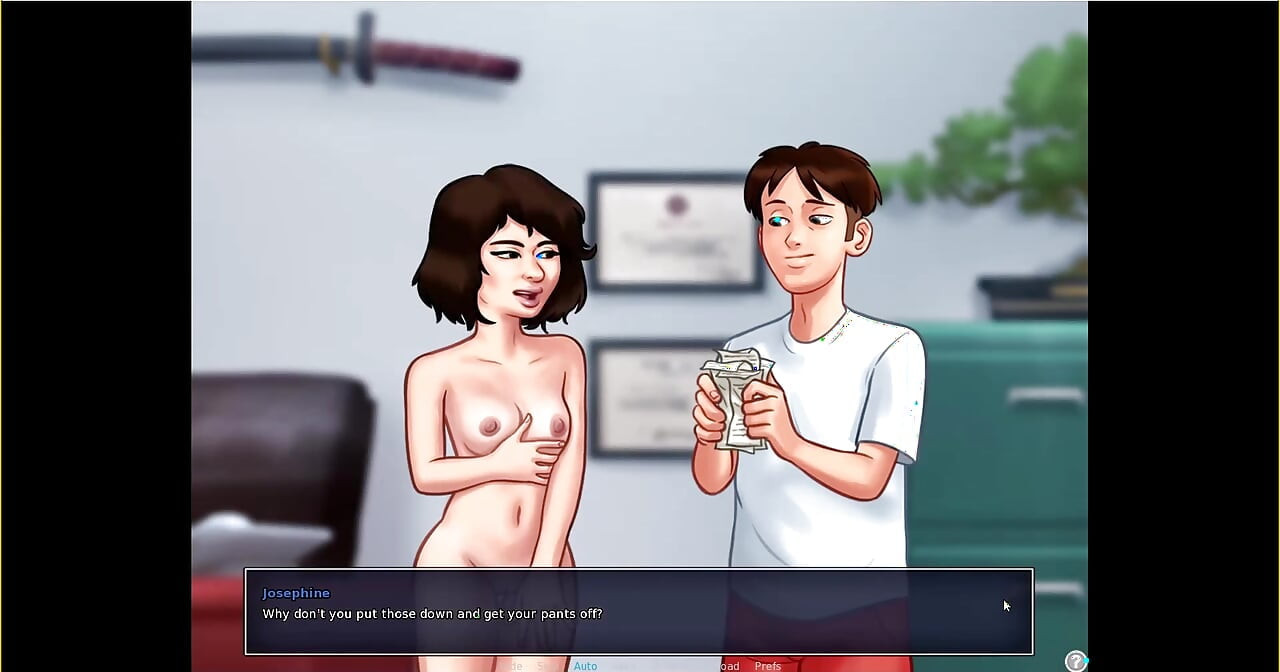 Summertime saga - Eva had her baby ... Johannes fucked Maria while tony was there