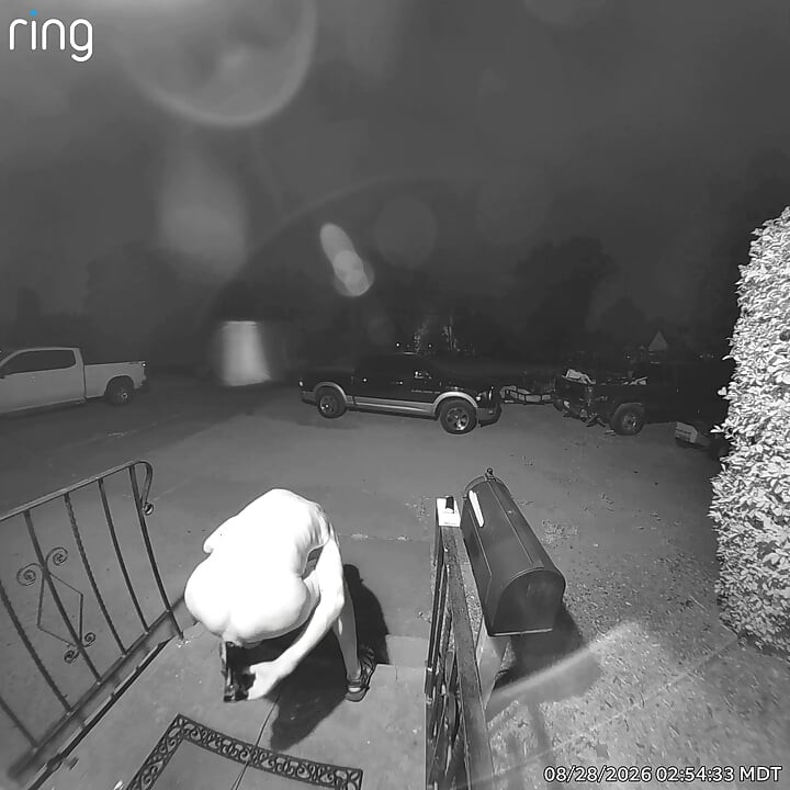 Solo dildo play in front yard. Exposed for all to see.
