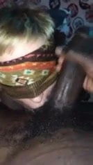 Obedient Slut Swallows BBC Cum