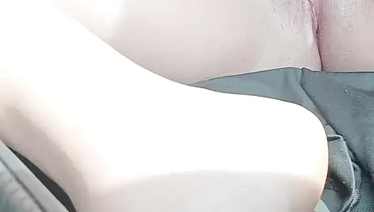 Fingering sexy Curlisita in the car (Tight pussy POV)