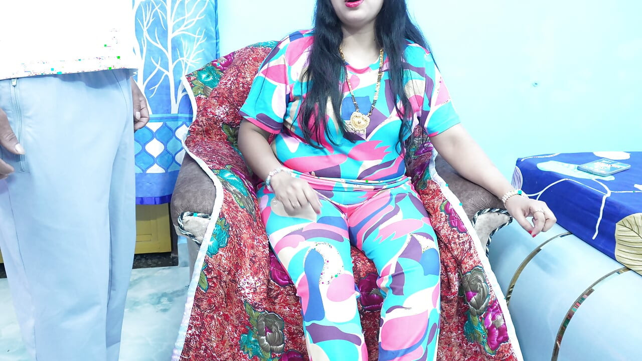 Stepmother shows her boyfriend on video call Hindi voice
