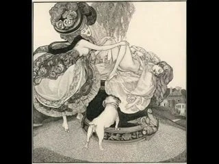 Эротическое искусство Franz von Bayros