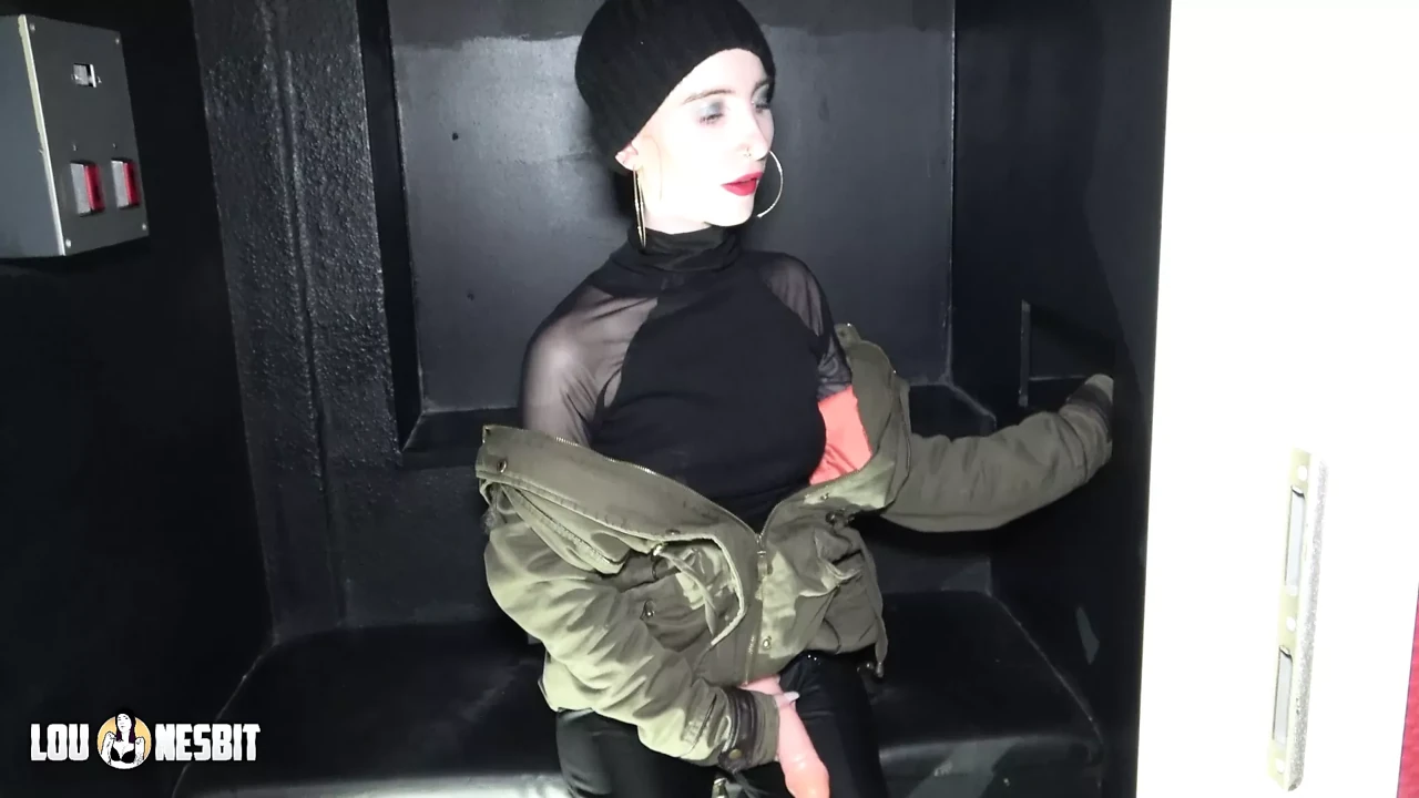 Gloryhole Pegging by Lou Nesbit