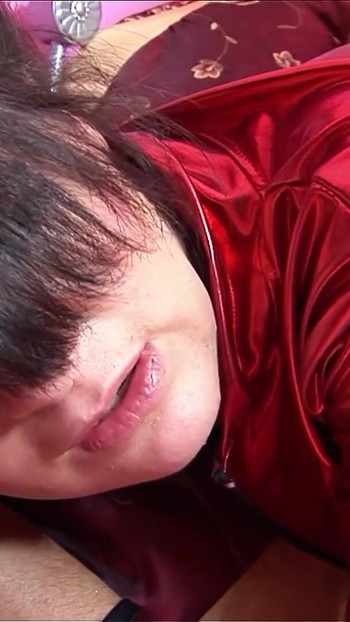 Jaw-dropping moment from "Three Big Tits MILFs Kit Lee Kat Lee and Michelle Thorne at Group Sex Orgy with one Big Dick Guy"
