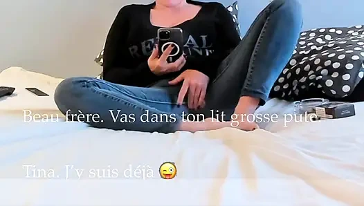 Мой зять трахнул меня, я сняла презерватив, чтобы он мог брызнуть в мою шлюху-киску