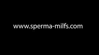 spust i kremówki w barze dla spermy milf Klara - 40523