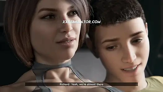 Милфа и пасынок делят запретный момент в театре, который заканчивается анальным кримпаем