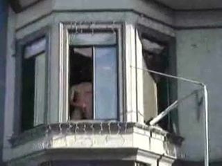 Folsom sokak adil pencere masturbasyon yapmak