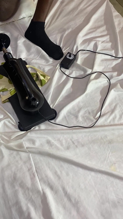 18 Inches Dildo Fucked Me