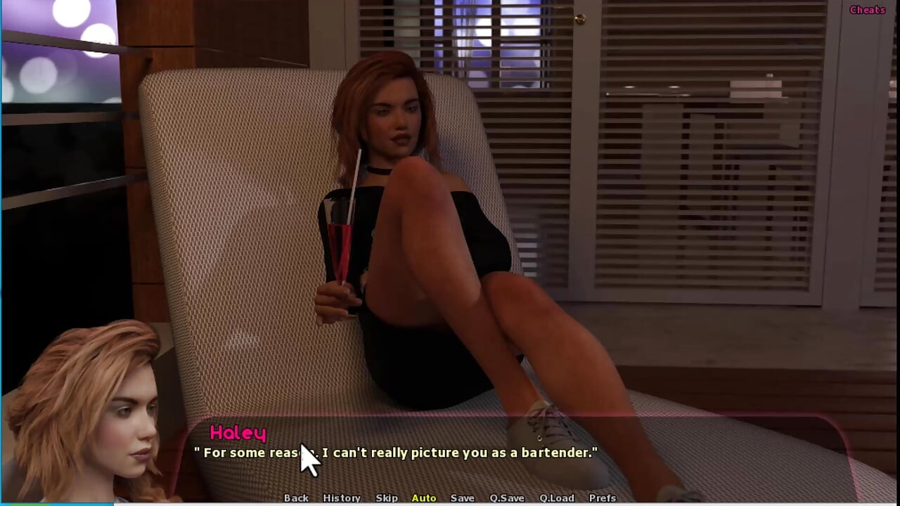 Haley Story #14 - Adriana and Haley had a sexy moment at the swimming pool...Johannes fucked Adriana.