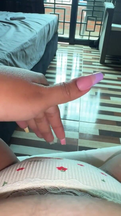 Bored at home after my appointment with the gynecologist, I was very horny I want to be fucked | Clip 1