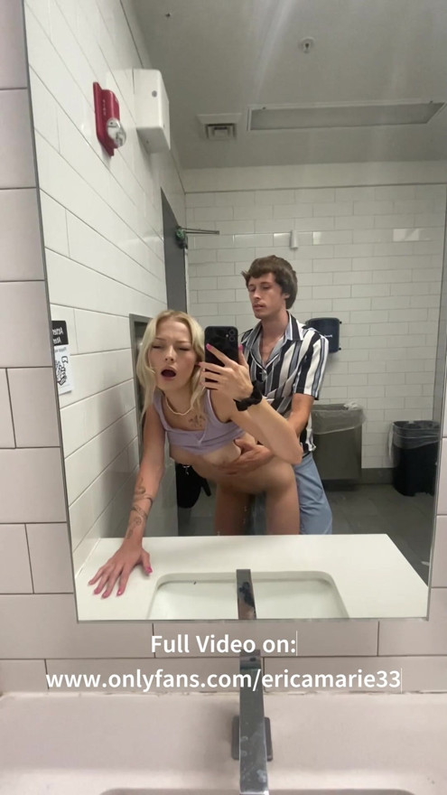 Blonde Girl With Big Tits Getting Fucked Behind