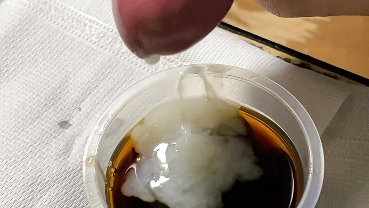Eat coffee jelly with two servings of homemade milk