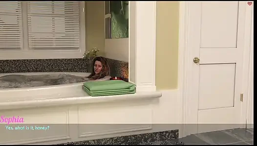 Dylan Sophia'nın banyo yaptığı yerde duş almak istedi ortak duşa gitti büyük bir yarak aldı