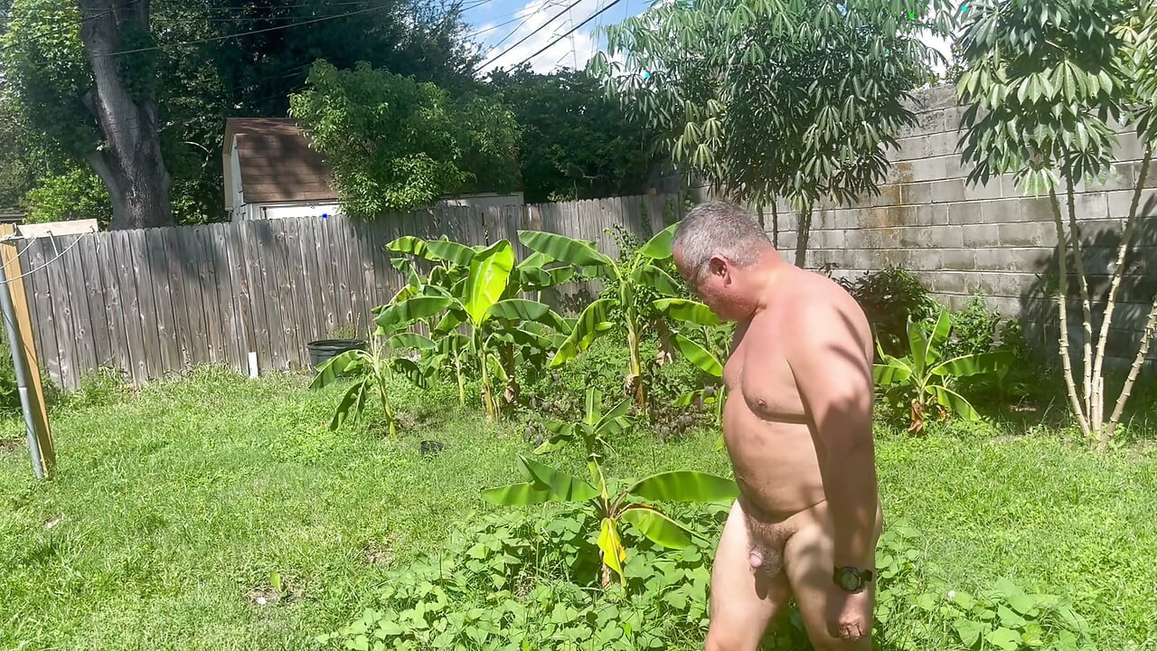 Nude in the Back Yard