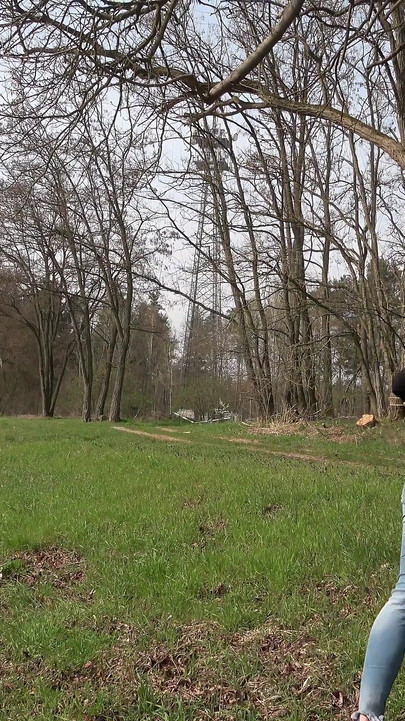 Zabava na otvorenom s napaljenom njemačkom kurvom