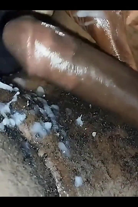 Sexy Kenyan Young Guy Jerking Huge Cumshot at Home