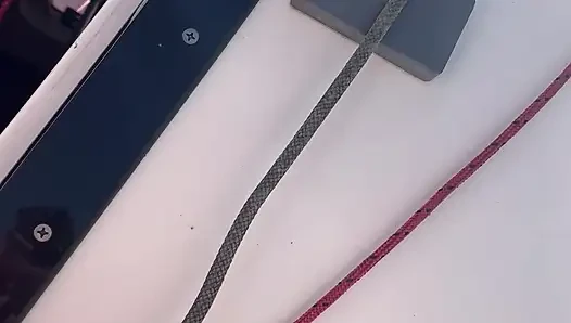 Giving blowjob on a boat