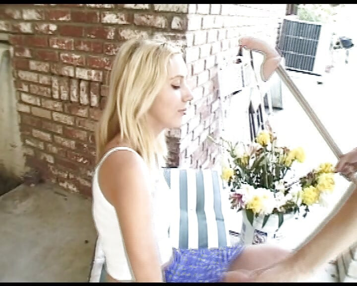 Blonde Babe Gets Fucked Hard Outdoors